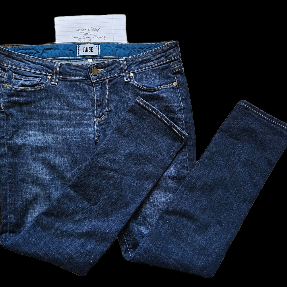 Paige Blue Denim Jeans